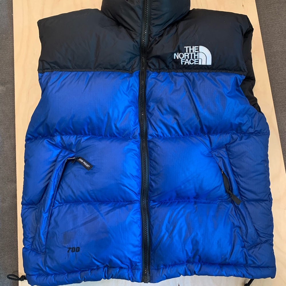 North face puffer vest
